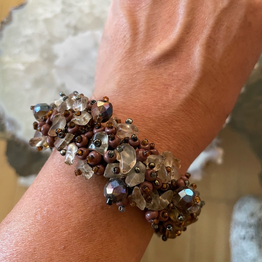 beaded bracelet